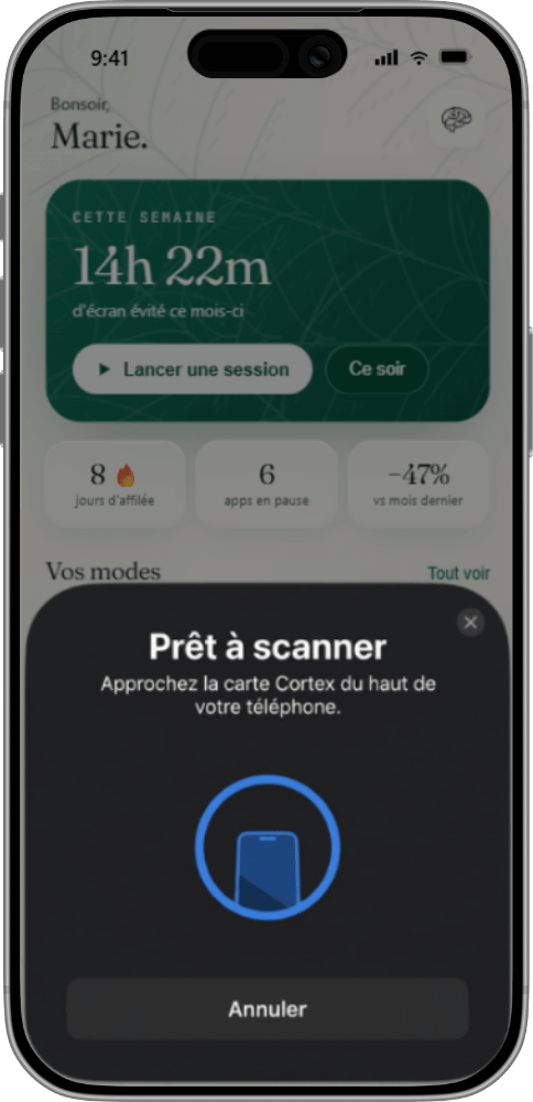 Posez la carte
